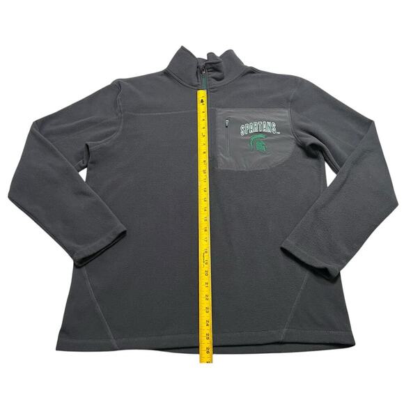 Colosseum Athletics NCAA Michigan State University Spartans Fleece Pullover - L - Picture 6 of 7